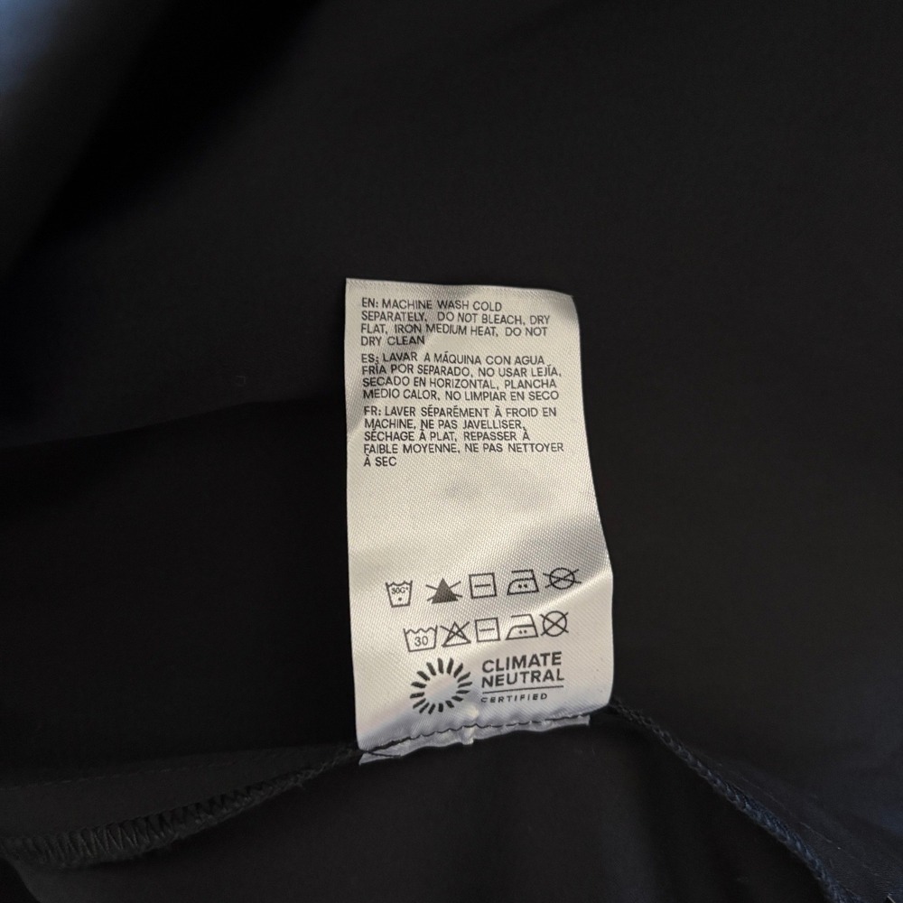 Reformation Lucy Skirt NWT Black Organic Cotton Maxi A-Line Size 6 1312418BLK006 - Picture 6 of 8